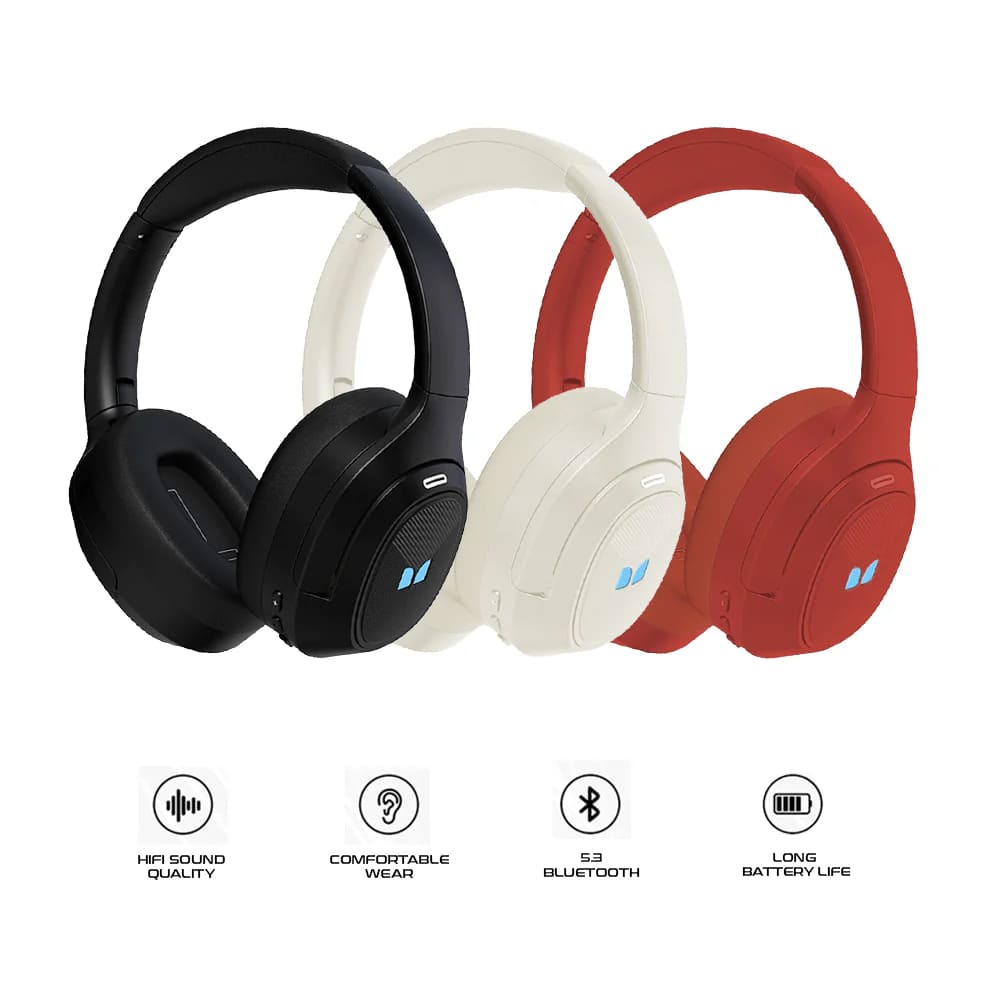 Monster Storm XKH02 Wireless Gaming Headphone Red
