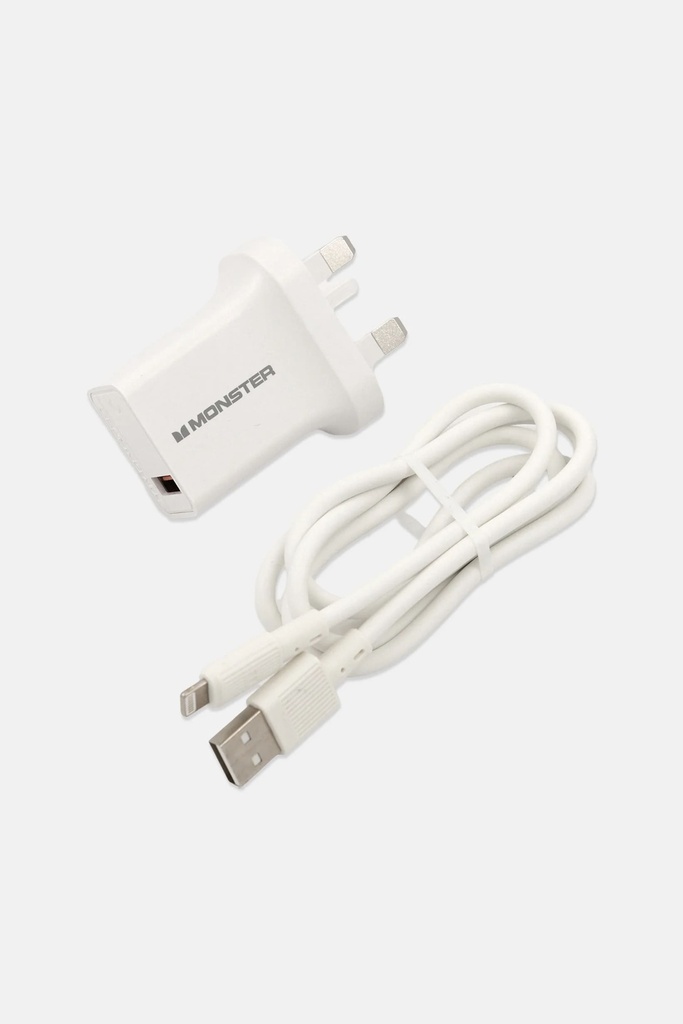 Monster U Travel 1001 Fast Charger White