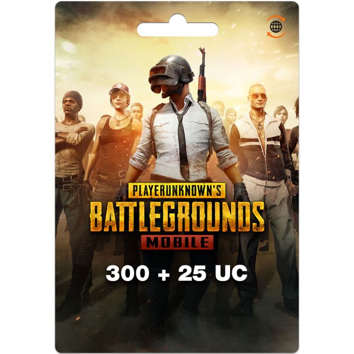 PUBG 300+25 UC 5$