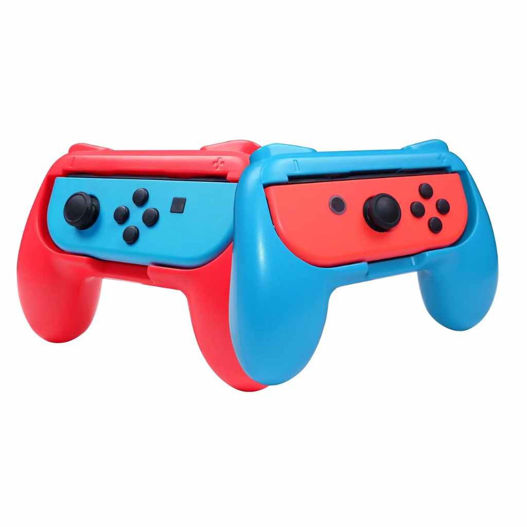 Subsonic - Joy Con Comfort Grip (Duo Control Grip Colorz Red & Blue) for Switch