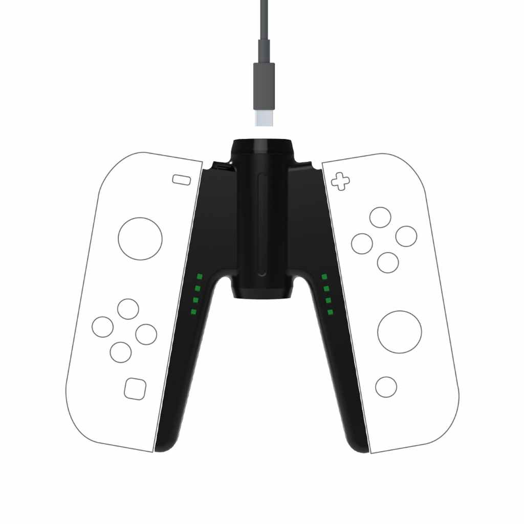 Freaks and Geeks - NS Joycons charging grip with 2.5M cable