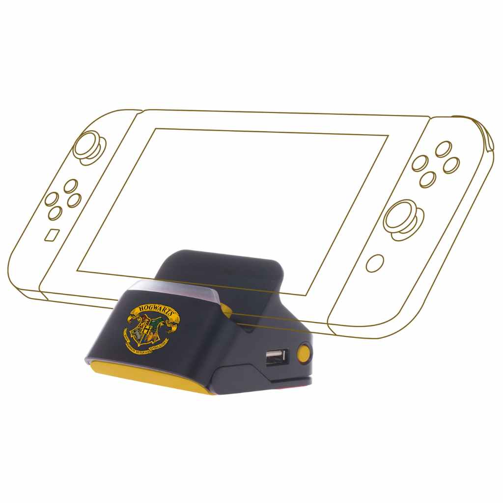 Freaks and Geeks - Harry Potter-Nintendo Switch-2 in 1 Dock and Stand-Black Hogwarts