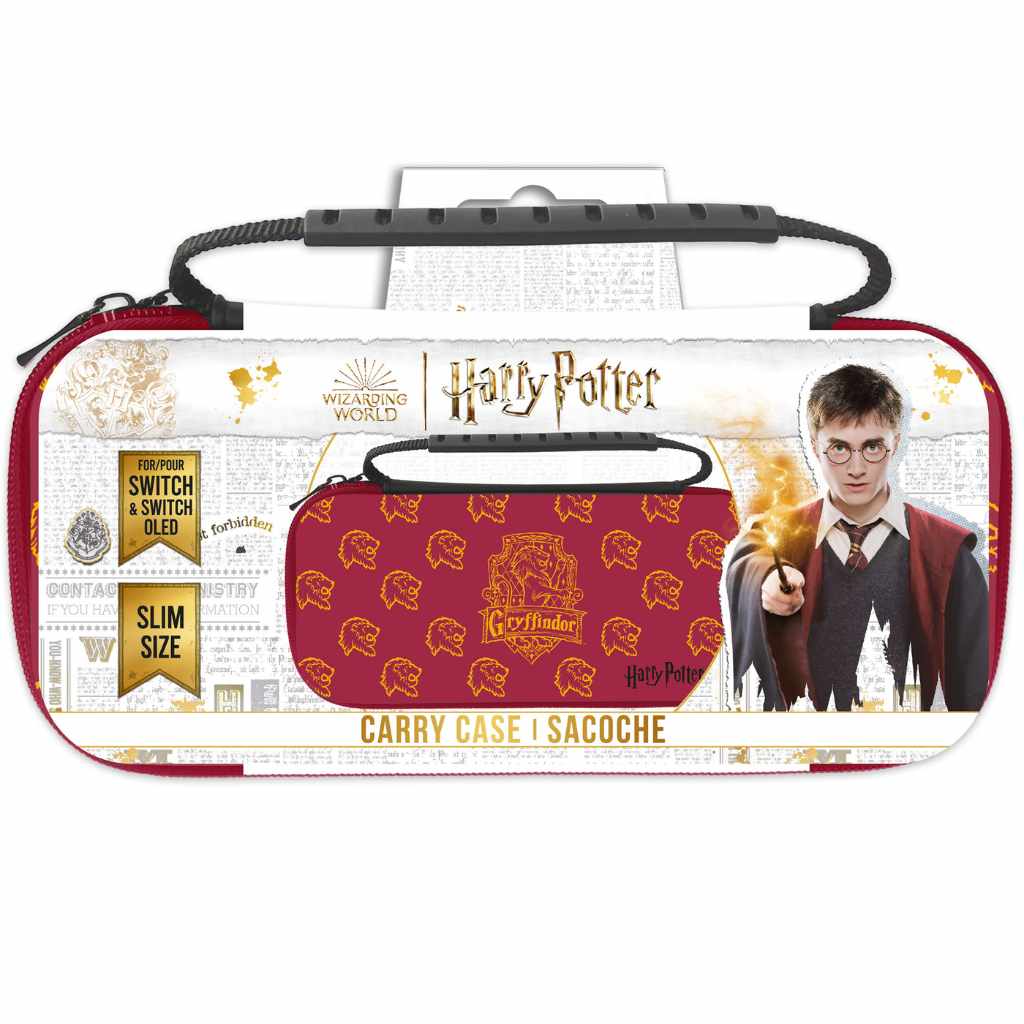 Freaks and Geeks - Harry Potter - Slim Case for Switch and Switch Oled - Red - Gryffindor