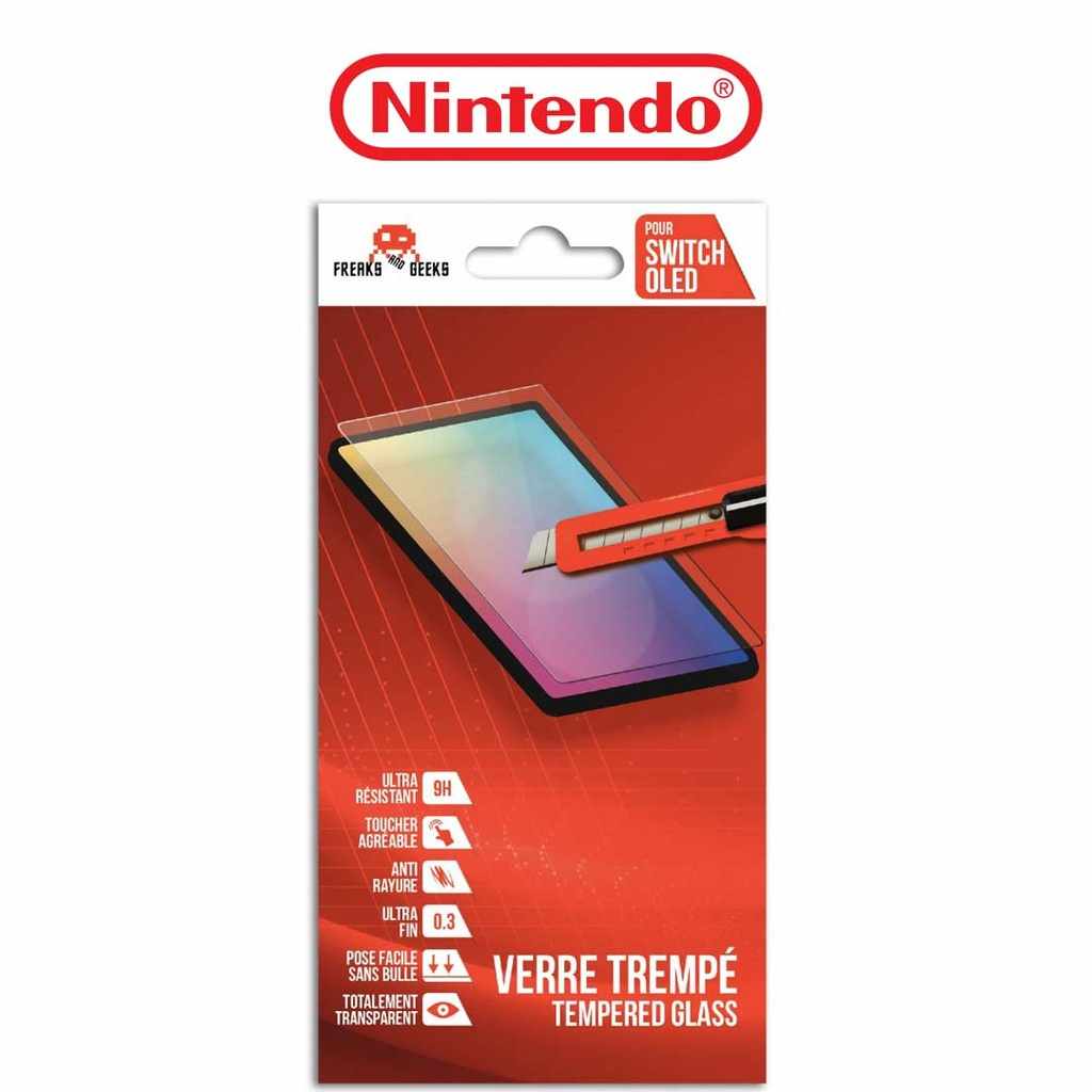 Freaks and Geeks - Switch OLED Tempered Glass