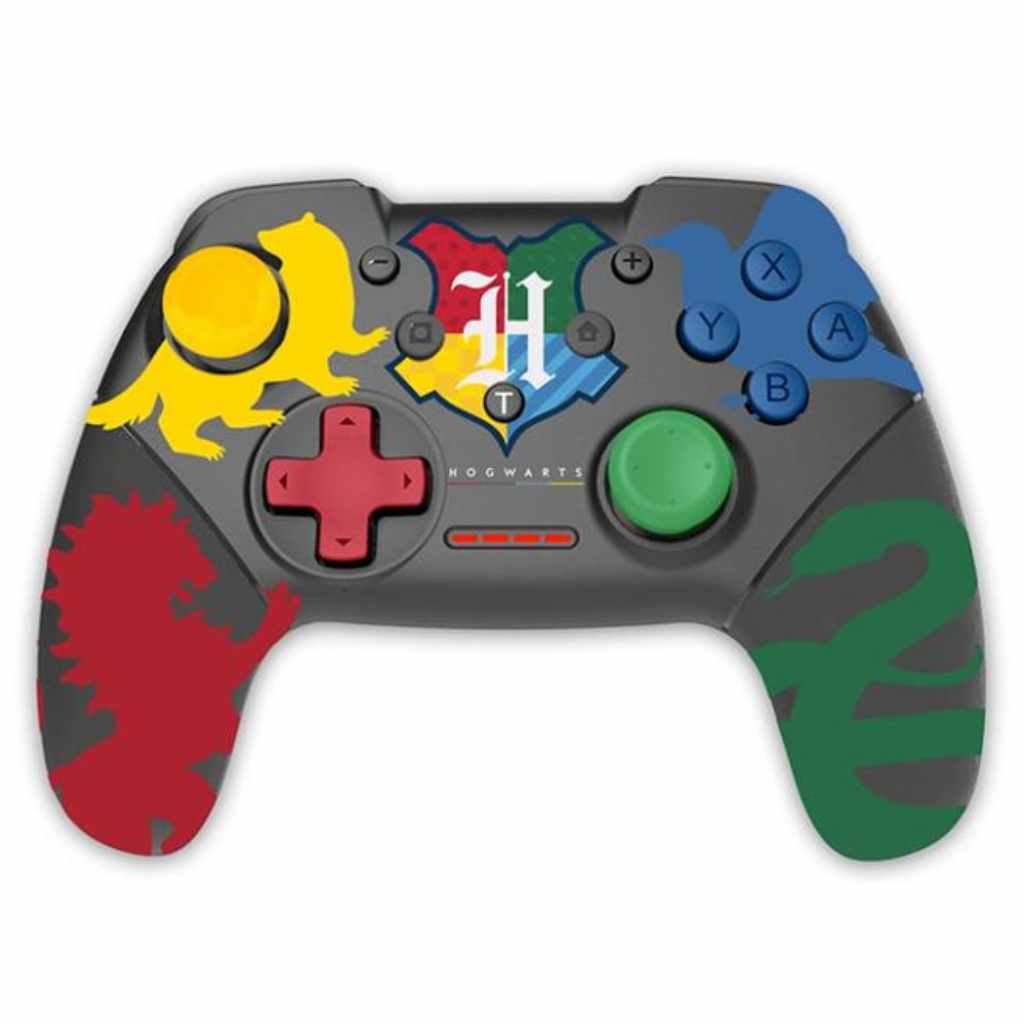 Freaks and Geeks - Harry Potter - Wireless Controller Muticolor for Switch with 1M cable - 4 Houses