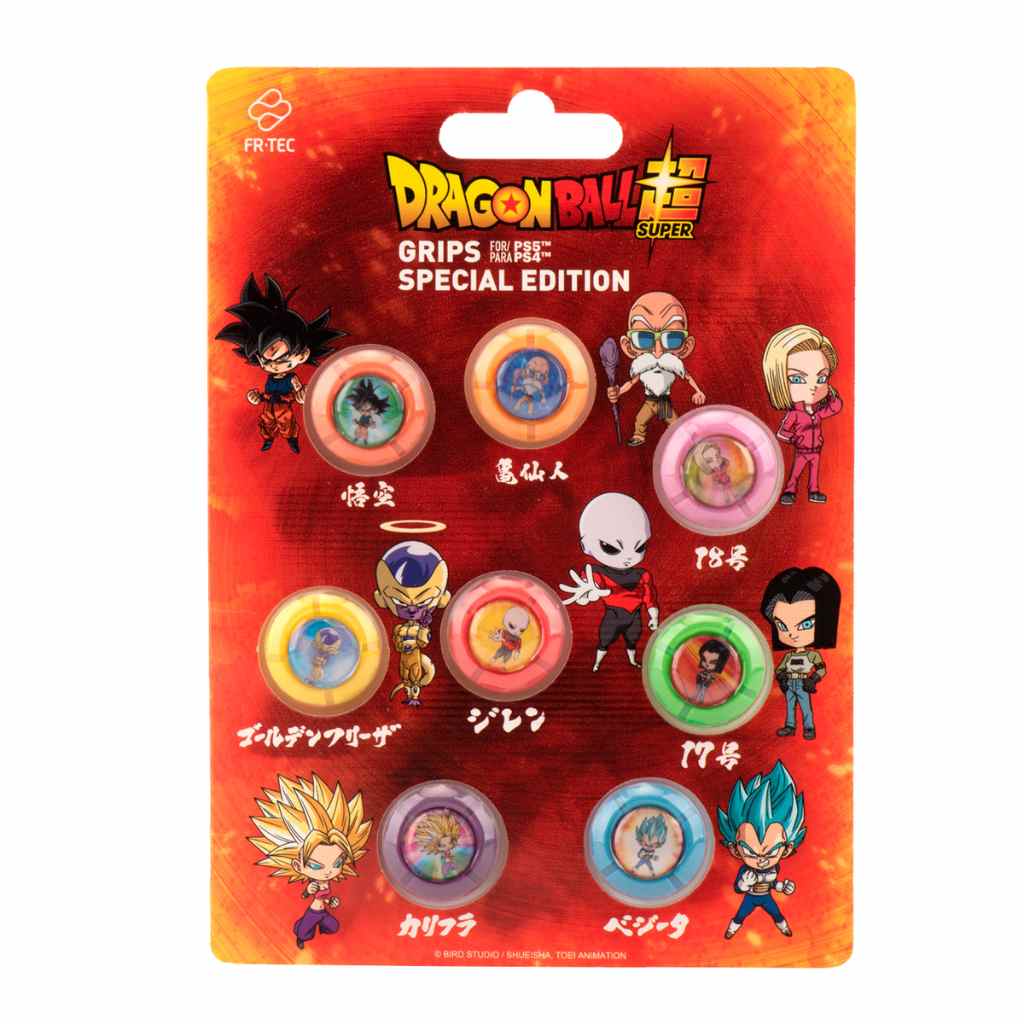 FR-TEC - Dragon Ball Z - Set de 8 Grips “Figthers” for PS5/PS4/PS3/XBox