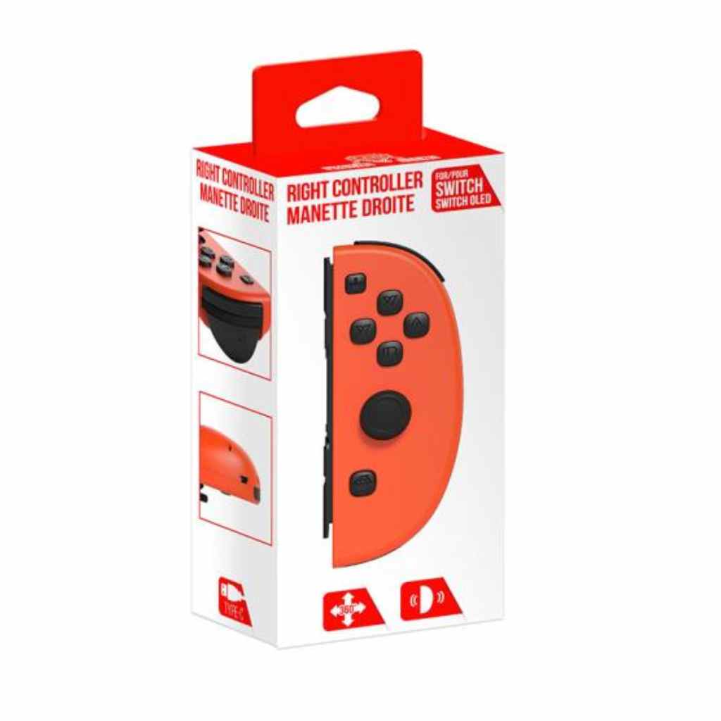 Freaks and Geeks - Wireless Joycon for Nintendo Switch Right Orange