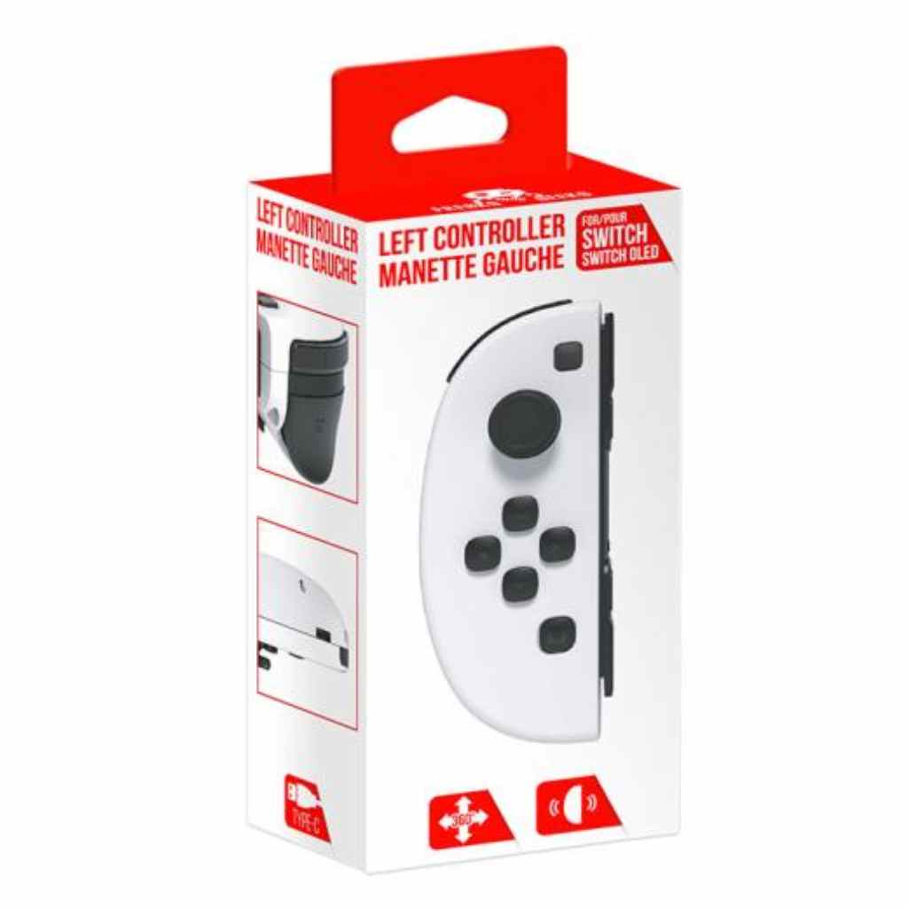 Freaks and Geeks - Joy-Con type Gamepad left White