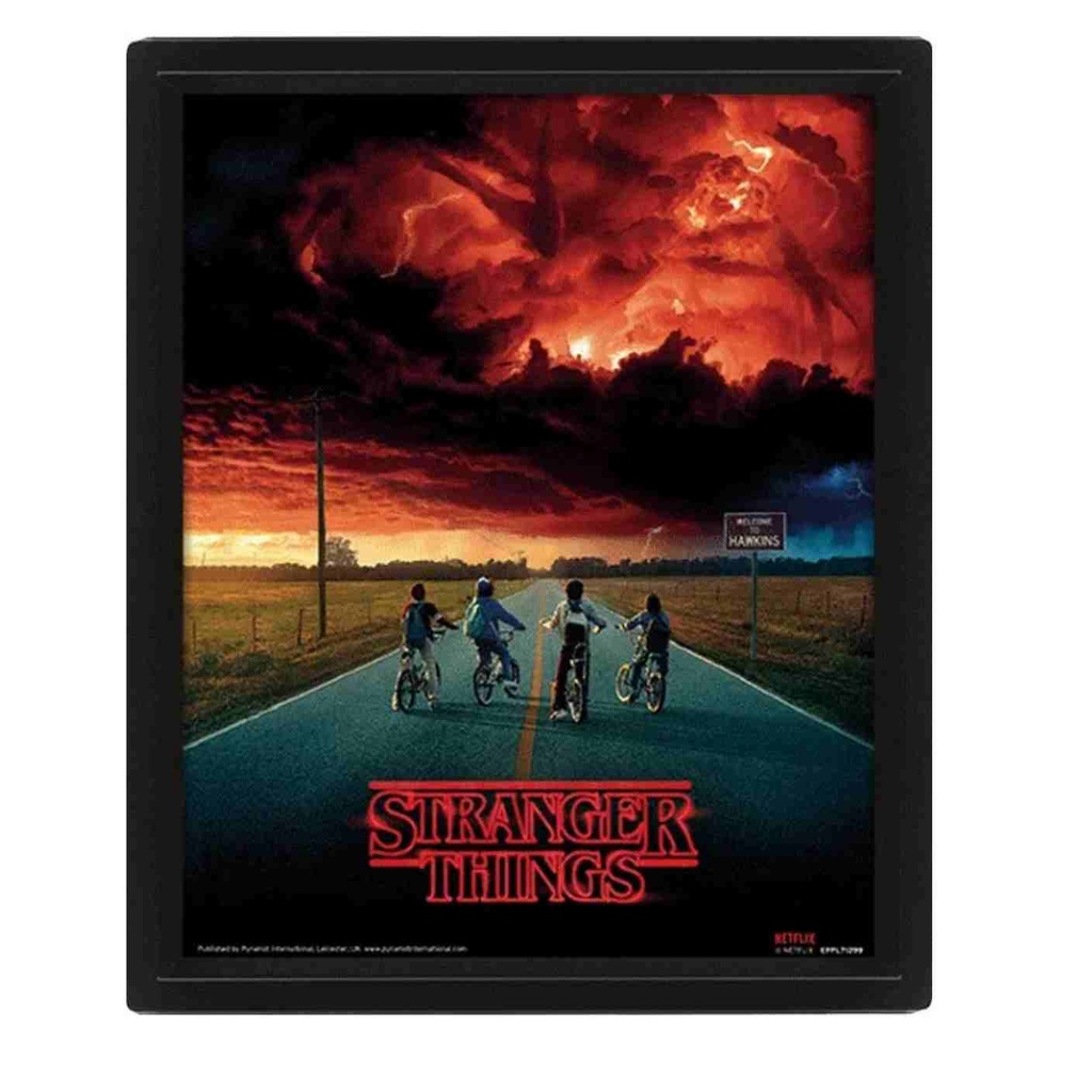Pyramid - Stranger Things Mind Flayer - 3D Frame
