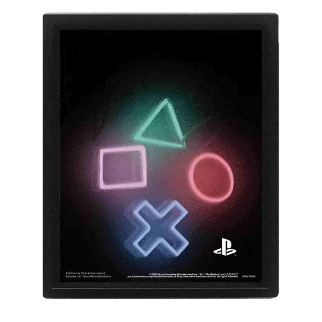 Pyramid - Playstation Play - 3D Frame