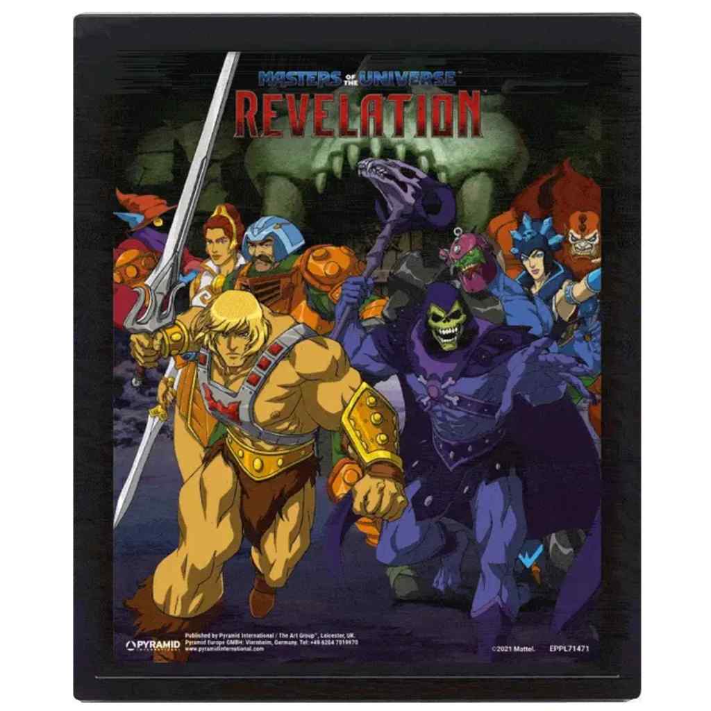 Pyramid - Masters Of The Universe: Revelation - Forces Of Good And Evil - 3D Frame