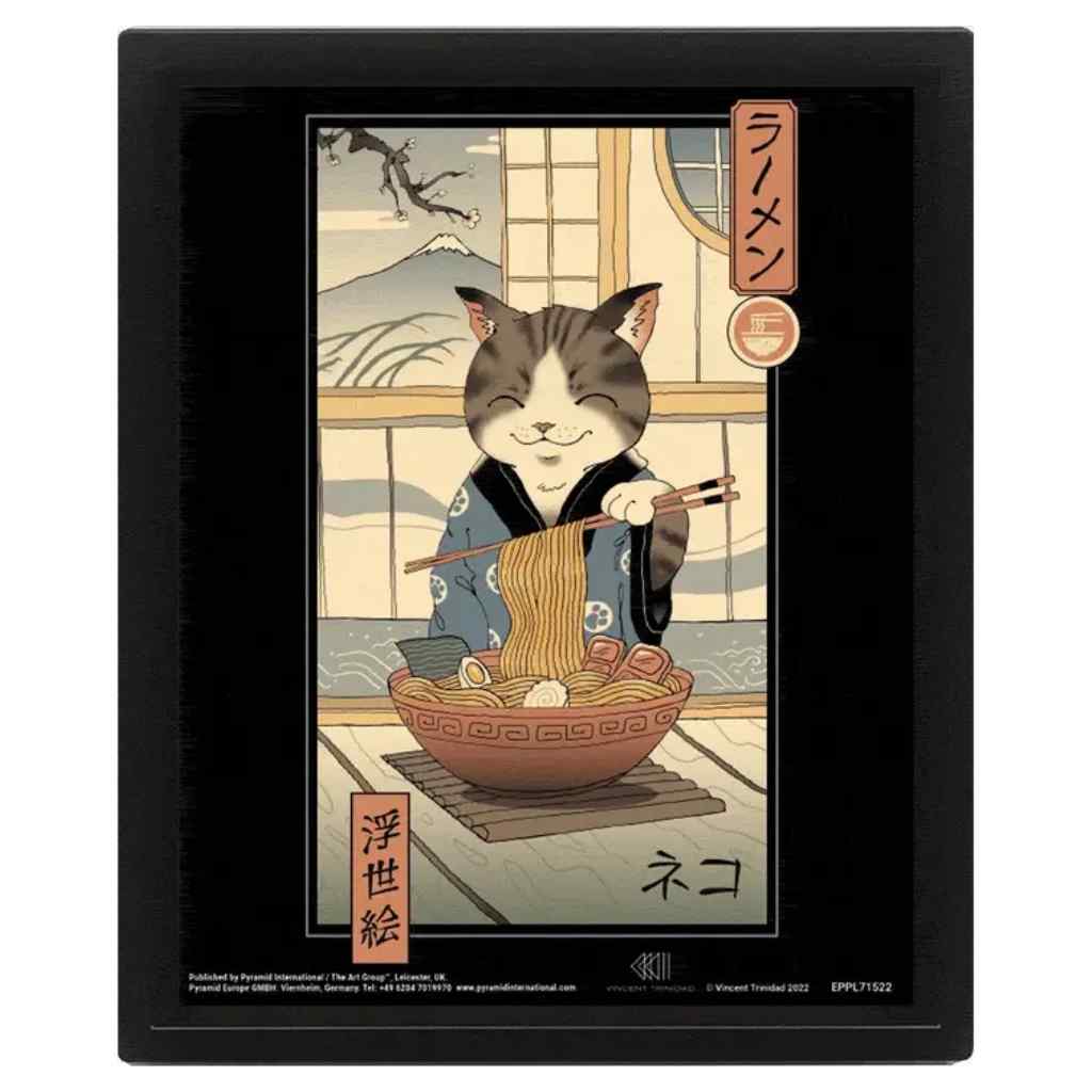 Pyramid - Vincent Trinidad Neko Ramen Ukiyo - 3D Frame