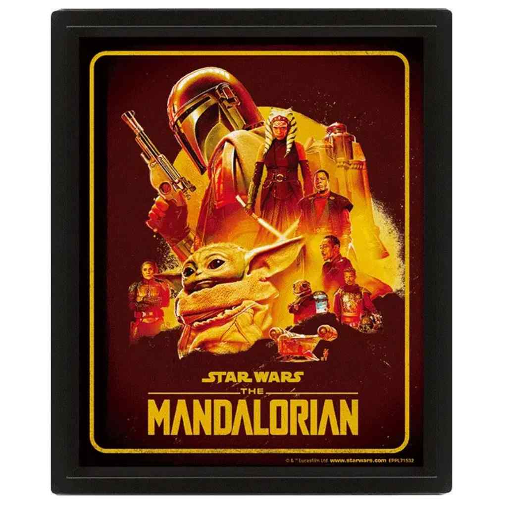 Pyramid - The Mandalorian S2 - Montage - 3D Frame