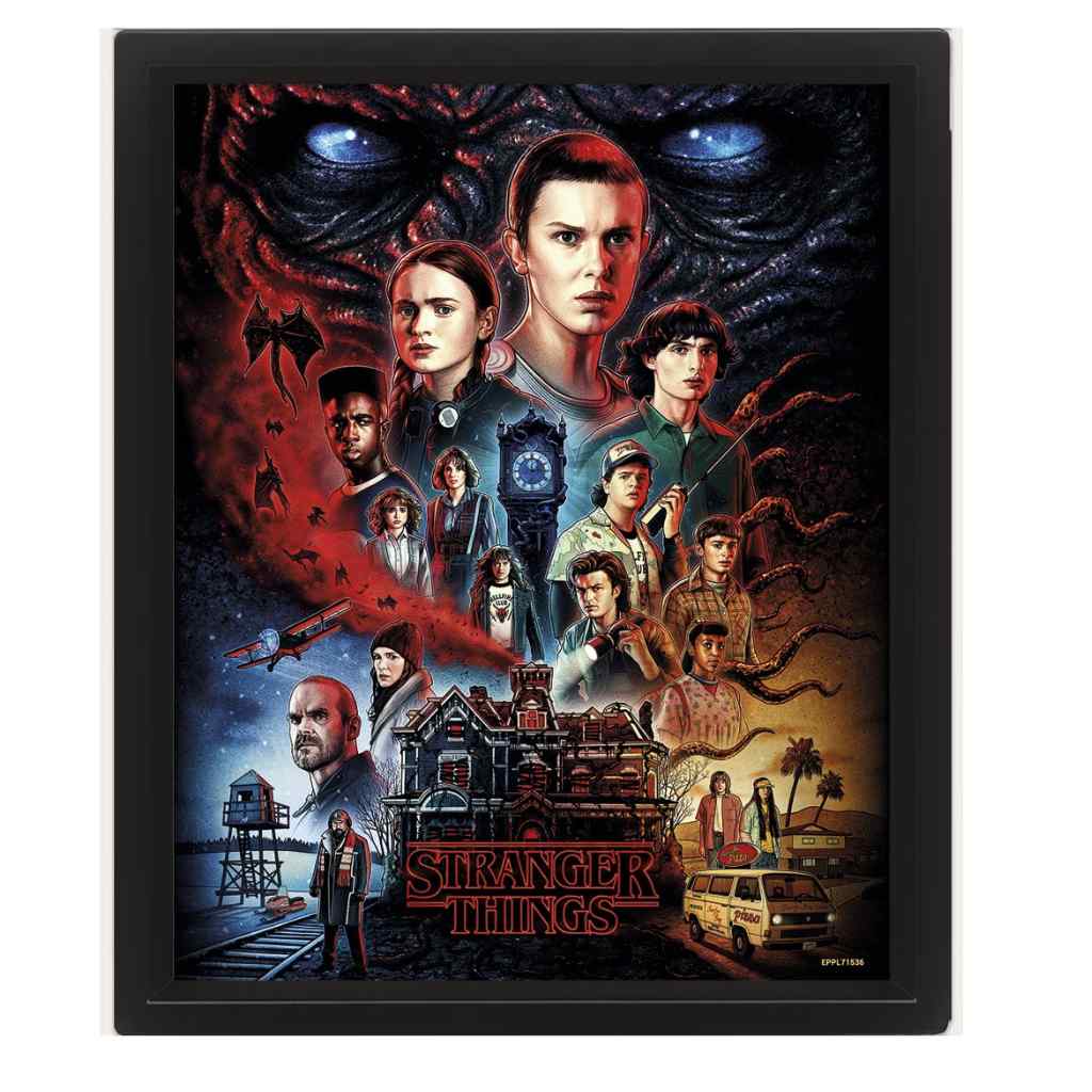 Pyramid - Stranger Things 4 Vecna - 3D Frame