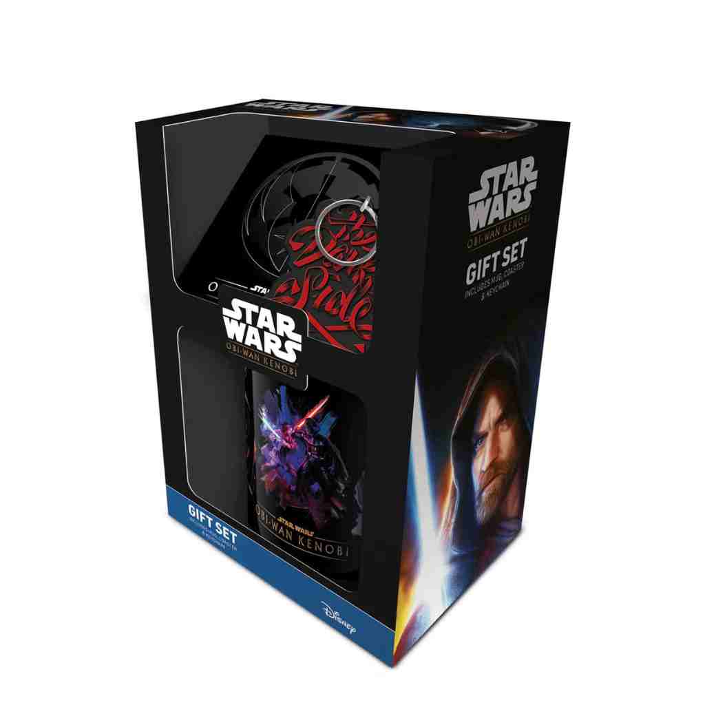 Pyramid - Star Wars: Obi - Wan Kenobi - Battle Mug Coaster Keychain Gift Set