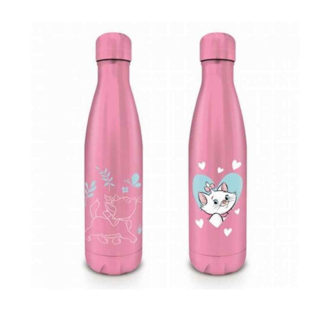 Pyramid The Aristocats Marie (Hearts & Flowers Design) - Stainless Steel Bottle
