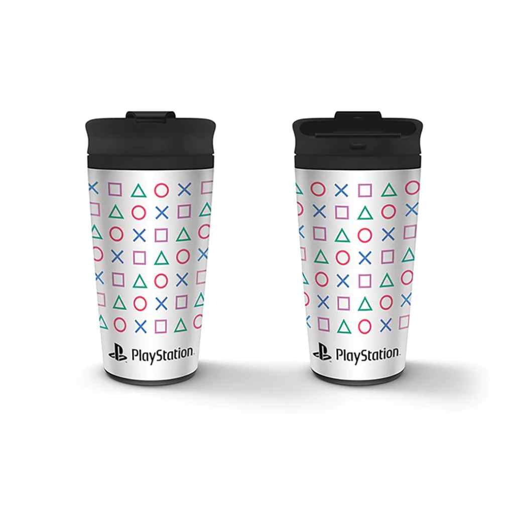 Pyramid - Playstation Metal Travel Mug 16Oz/450Ml