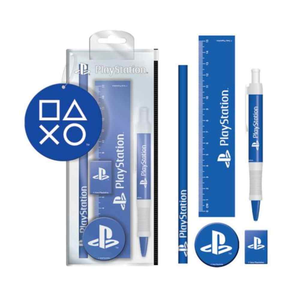Pyramid - Playstation - Classic White & Blue Stationery Set