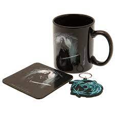 Pyramid - The Witcher - The Hunter Mug Coaster Keychain Gift Set