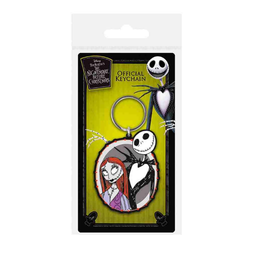 Pyramid - Nightmare Before Christmas - Jack & Sally Pvc Keychain