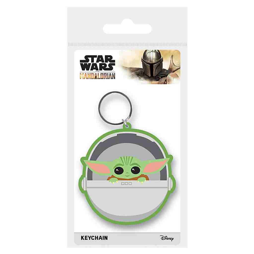Pyramid - Star Wars: The Mandalorian - The Child Rubber Keychain