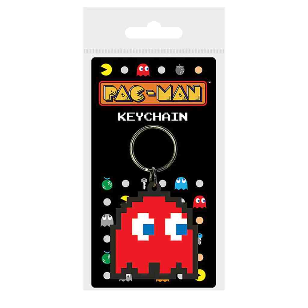 Pyramid - Pac-Man - Blinky Pvc Keychain