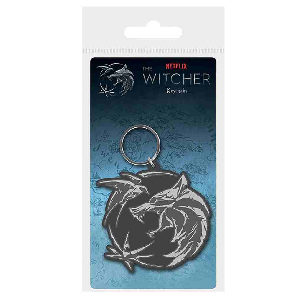 Pyramid - The Witcher - Wolf Swallow Star Pvc Keychain