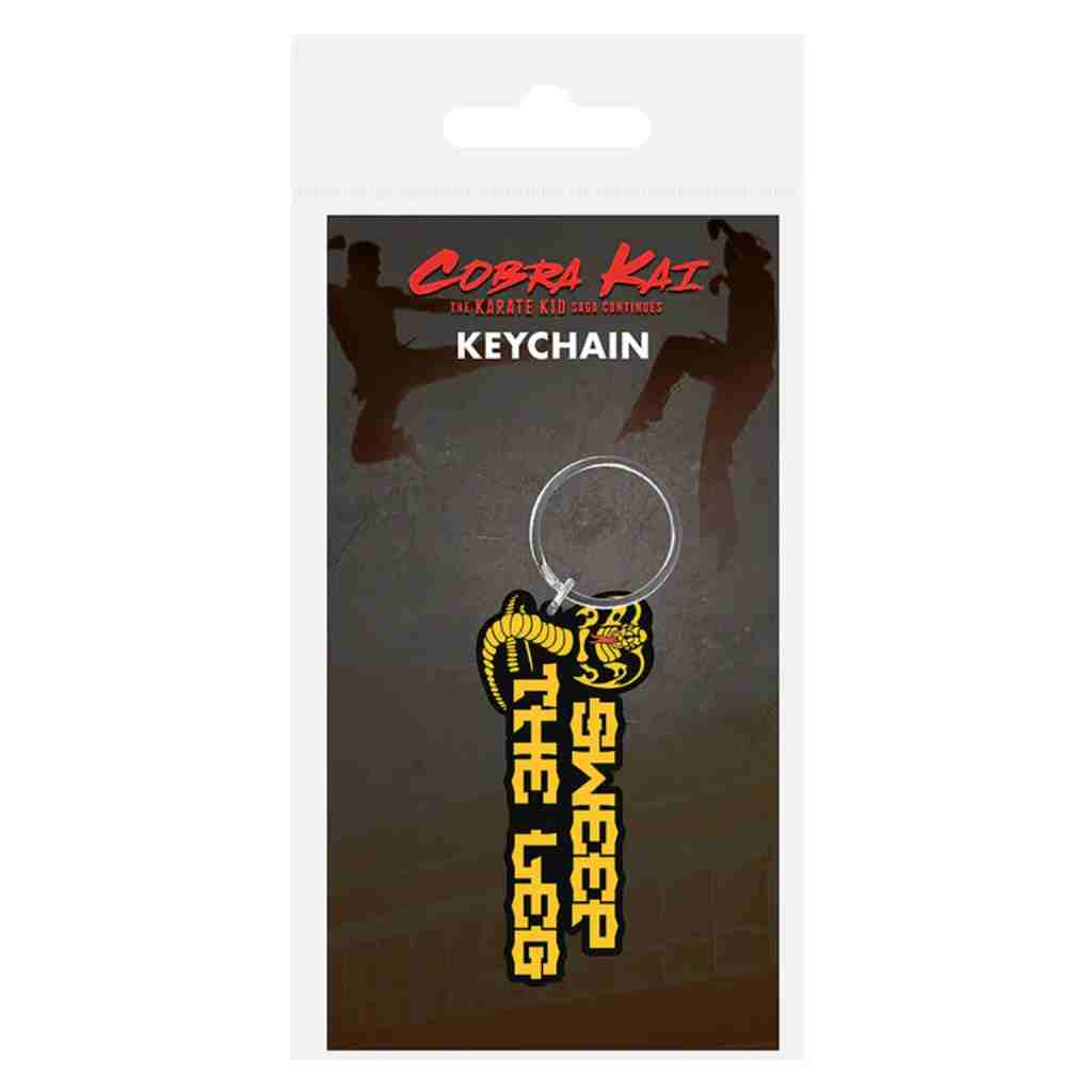 Pyramid - Cobra Kai - Sweep The Leg Pvc Keychain