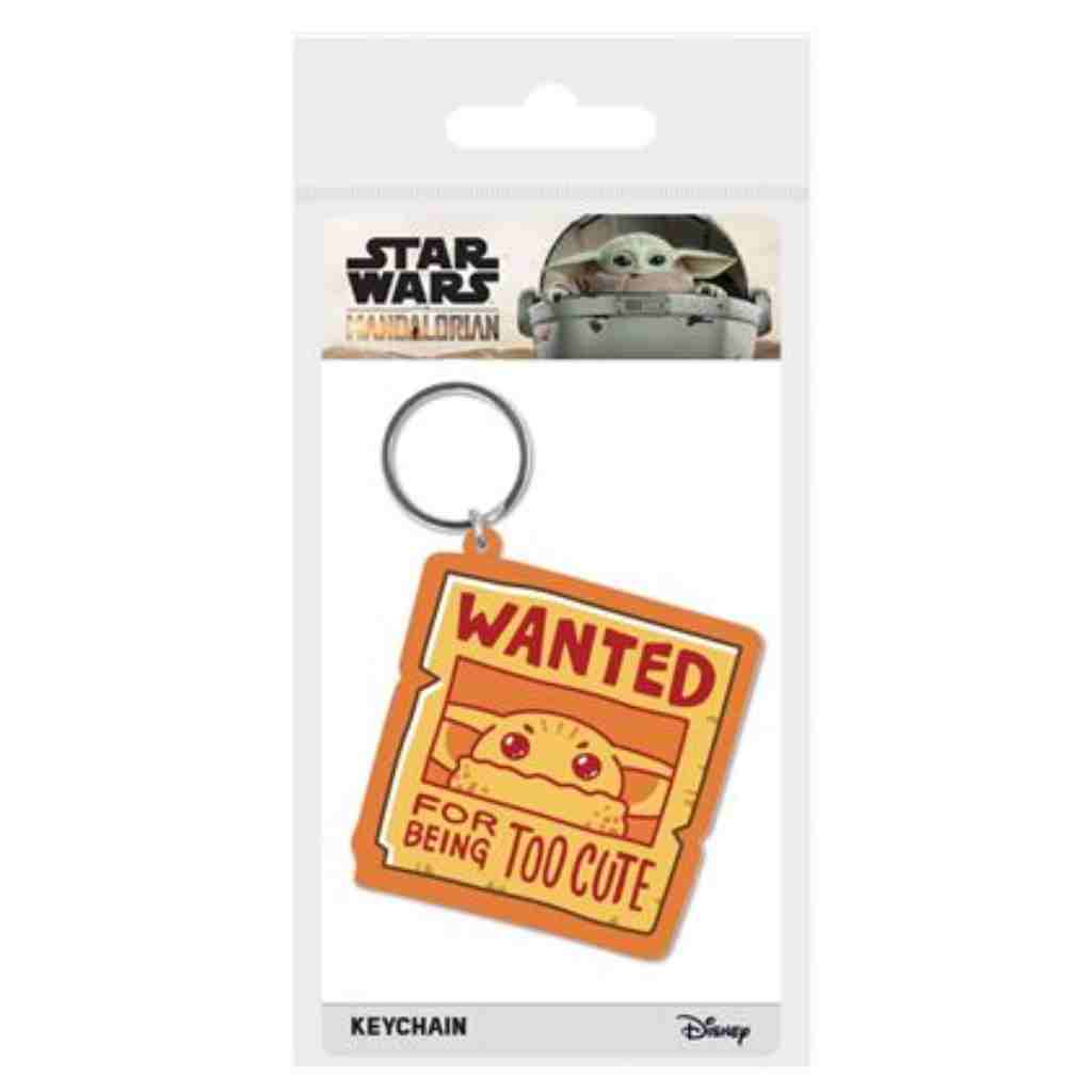 Pyramid - Star Wars The Mandalorian - Grougu Wanted Pvc Keychain