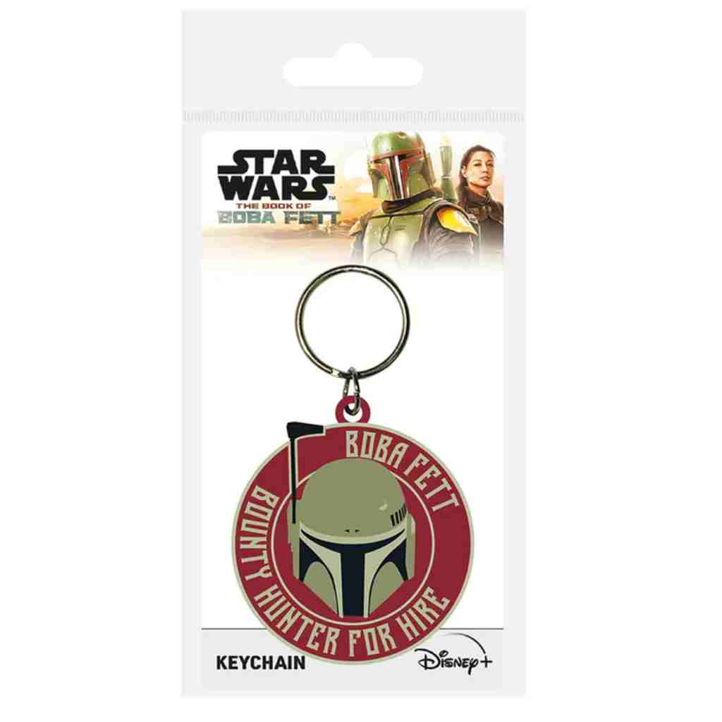 Pyramid - Star Wars - The Book Of Boba Fett Rubber Keychain