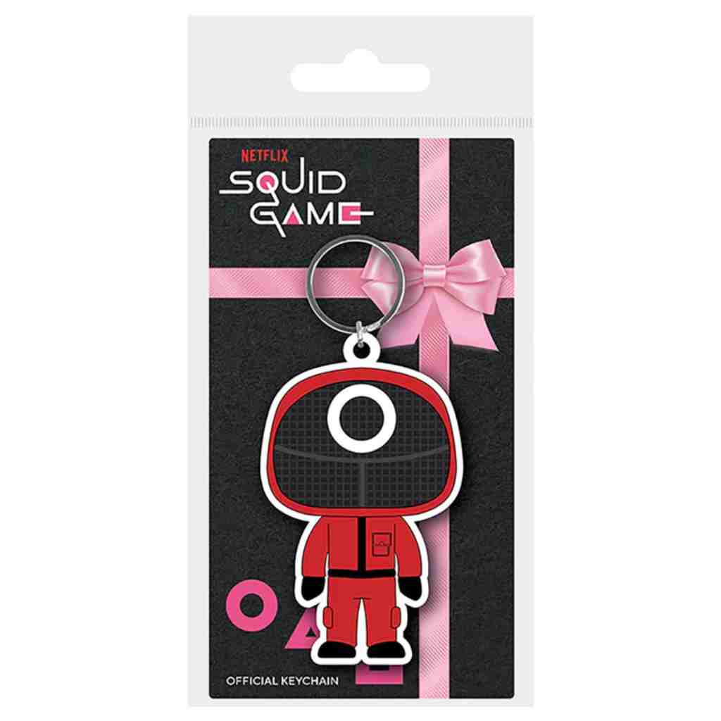 Pyramid - Squid Game - Circle Guard Pvc Keychain