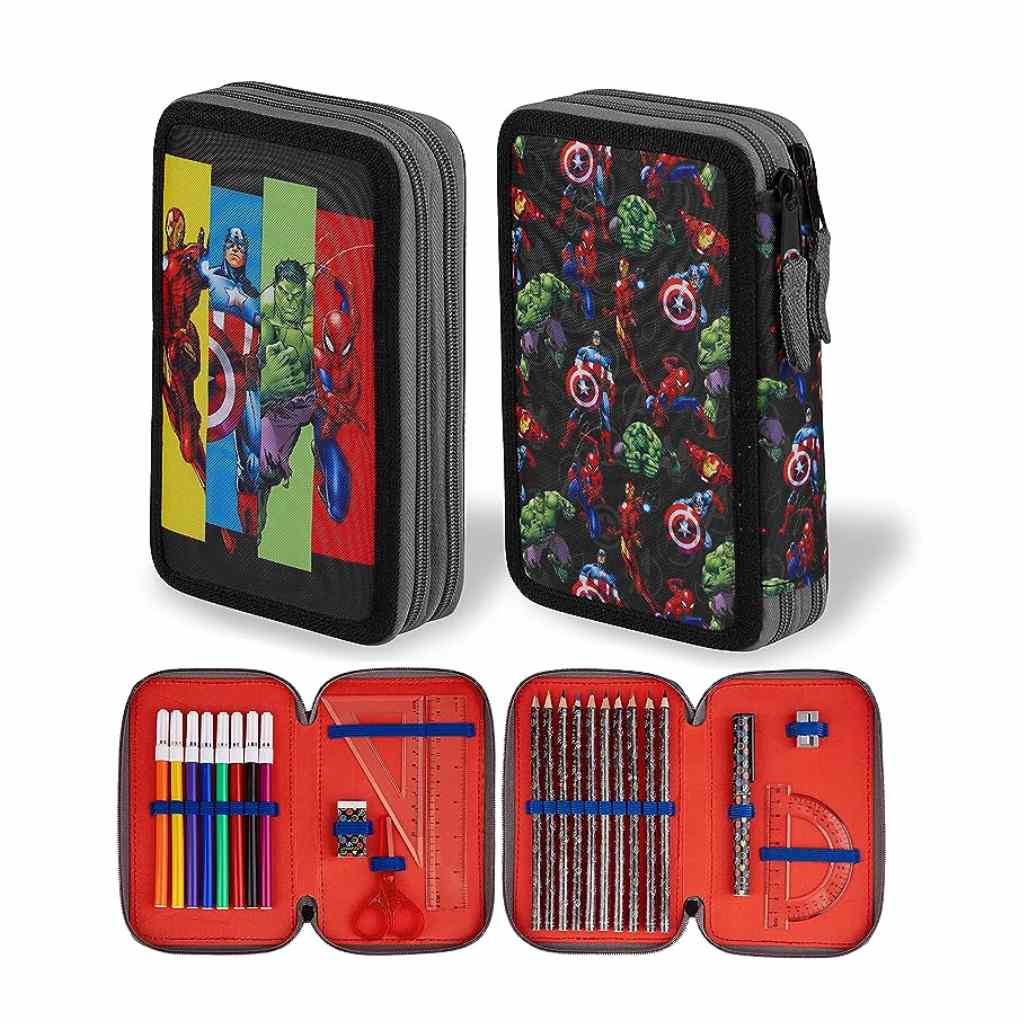 Pyramid - Avengers Hero Club Filled Pencil Case