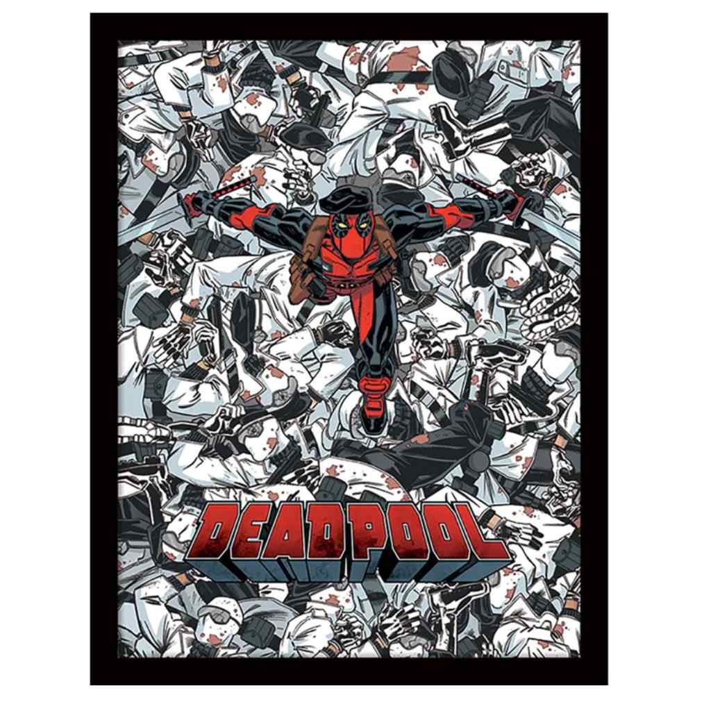 Pyramid - Deadpool Bodies - Wooden Frame