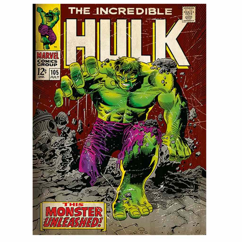 Pyramid - Incredible Hulk - Monster Unleashed - 30X40 Frame