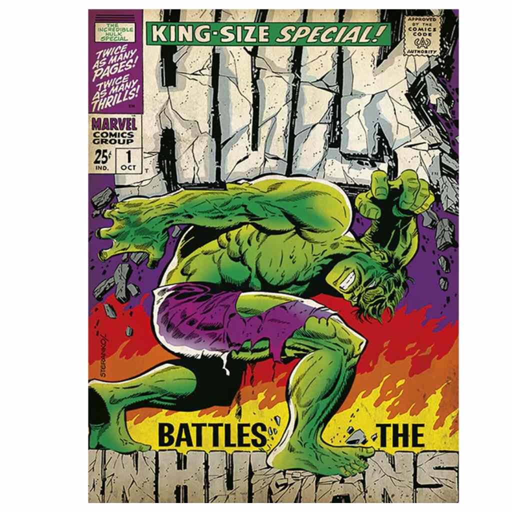 Pyramid - Hulk - Inhumans 30X40 Frame