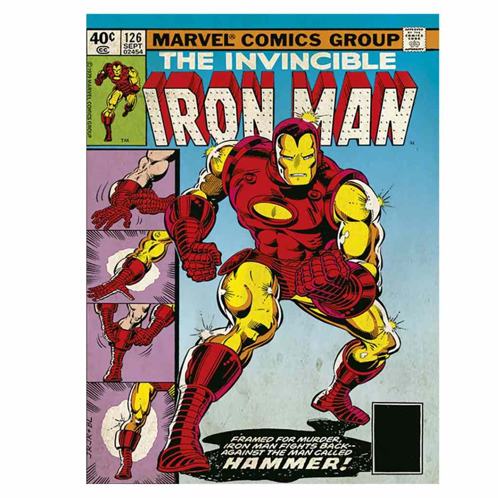 Pyramid - Iron Man - Hammer- 30X40 Frame