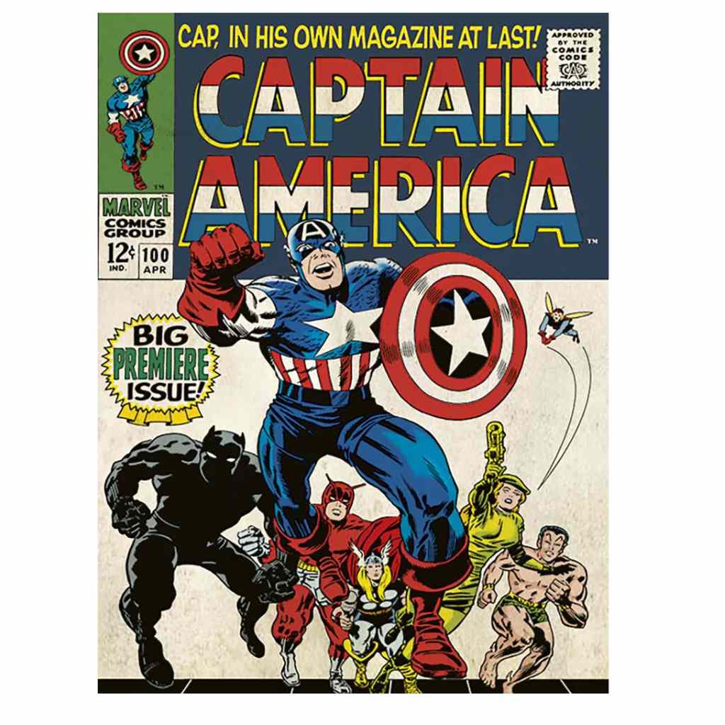 Pyramid - Captain America  Premier 30X40 Frame