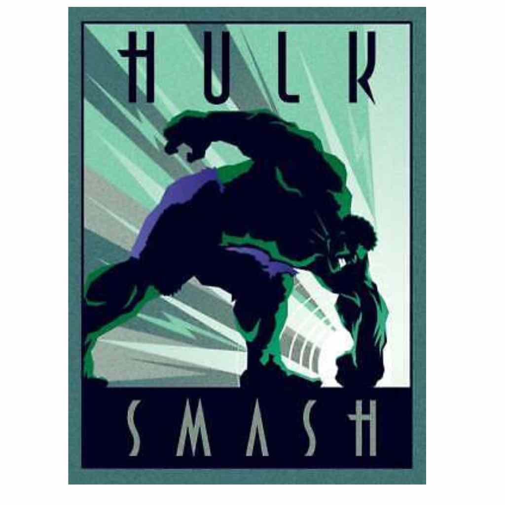 Pyramid - Marvel Deco - Hulk - 30X40 Frame