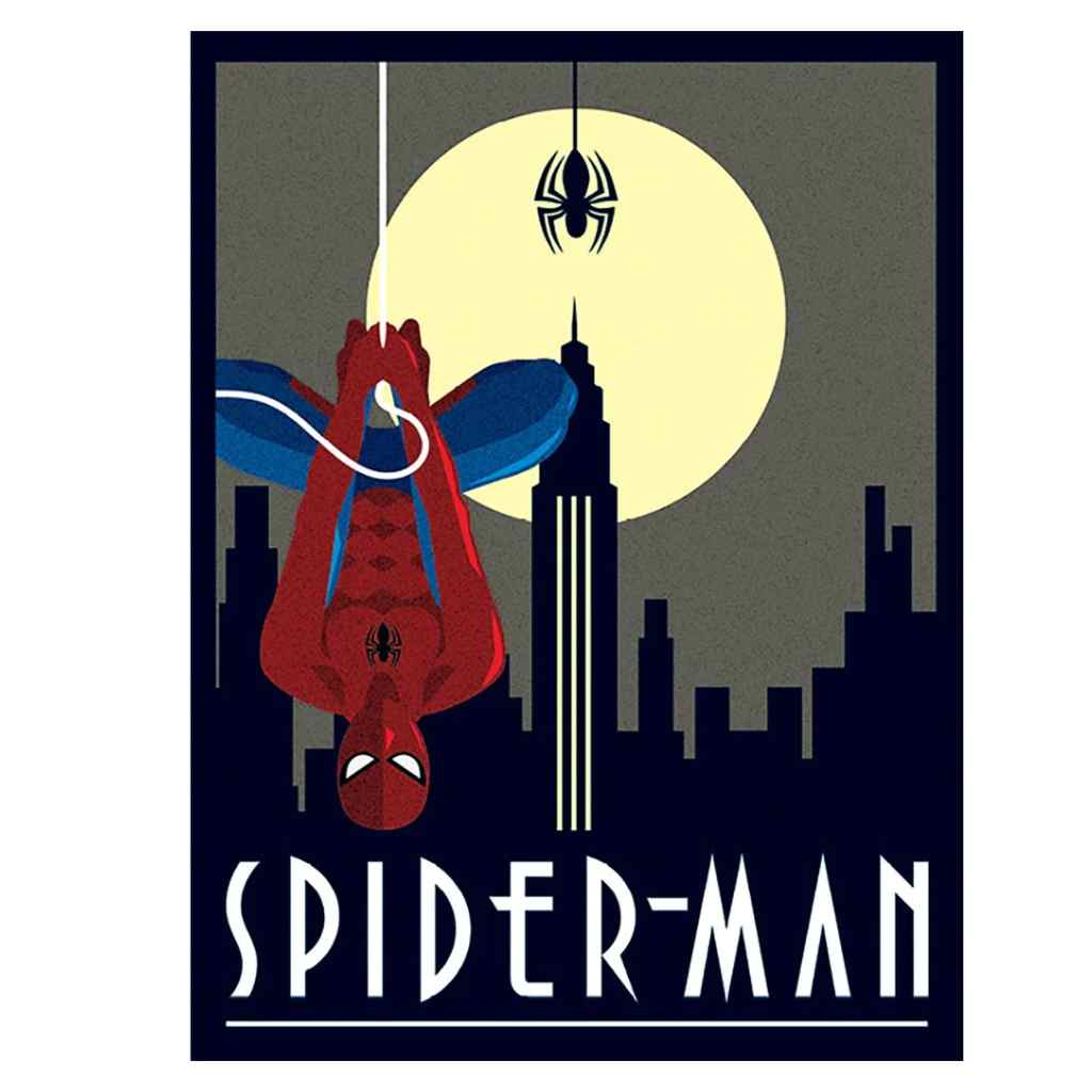 Pyramid - Marvel Deco - Spider-Man Hanging - 30X40 Frame