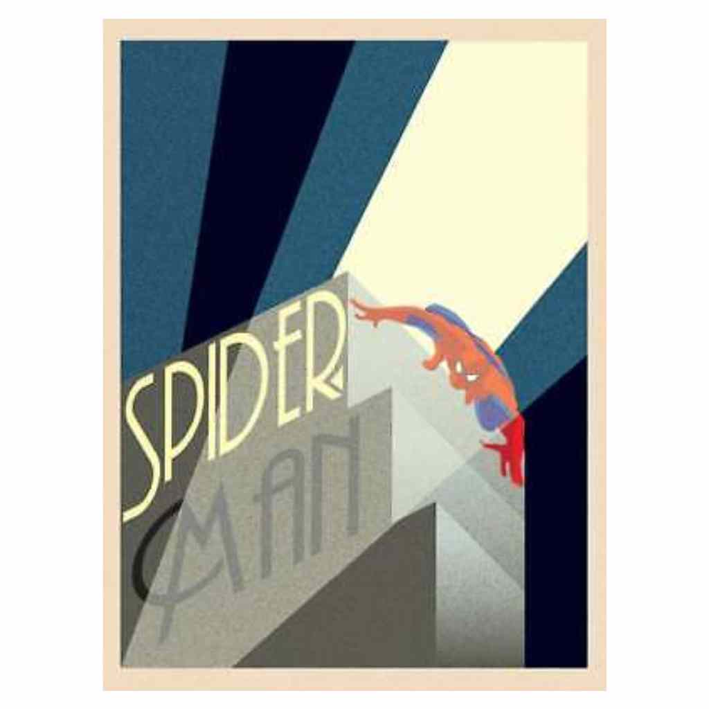 Pyramid - Marvel Deco - Spider-Man Building - 30X40 Frame