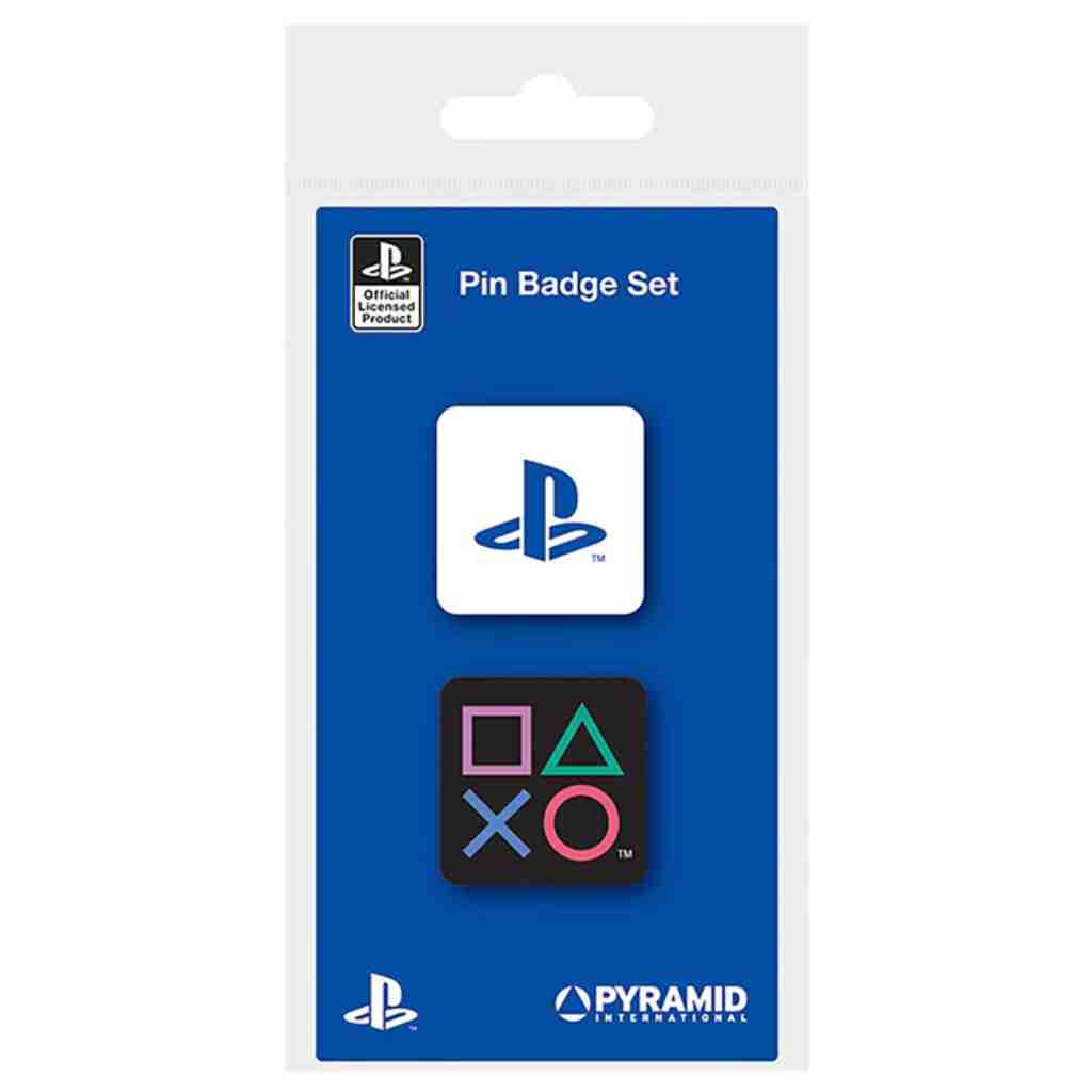 Pyramid - Playstation Enamel Pin Badge Set