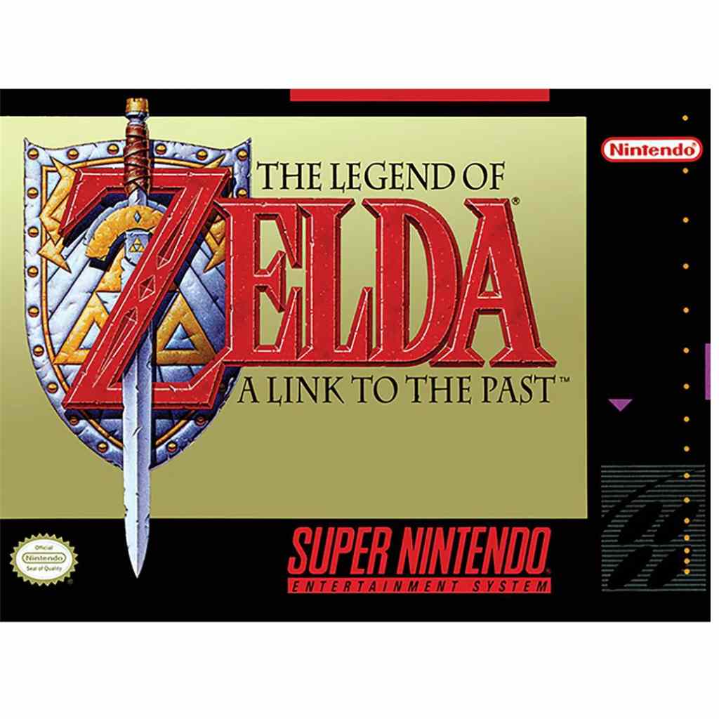 Pyramid - Super Nintendo - Zelda 30X40 Frame