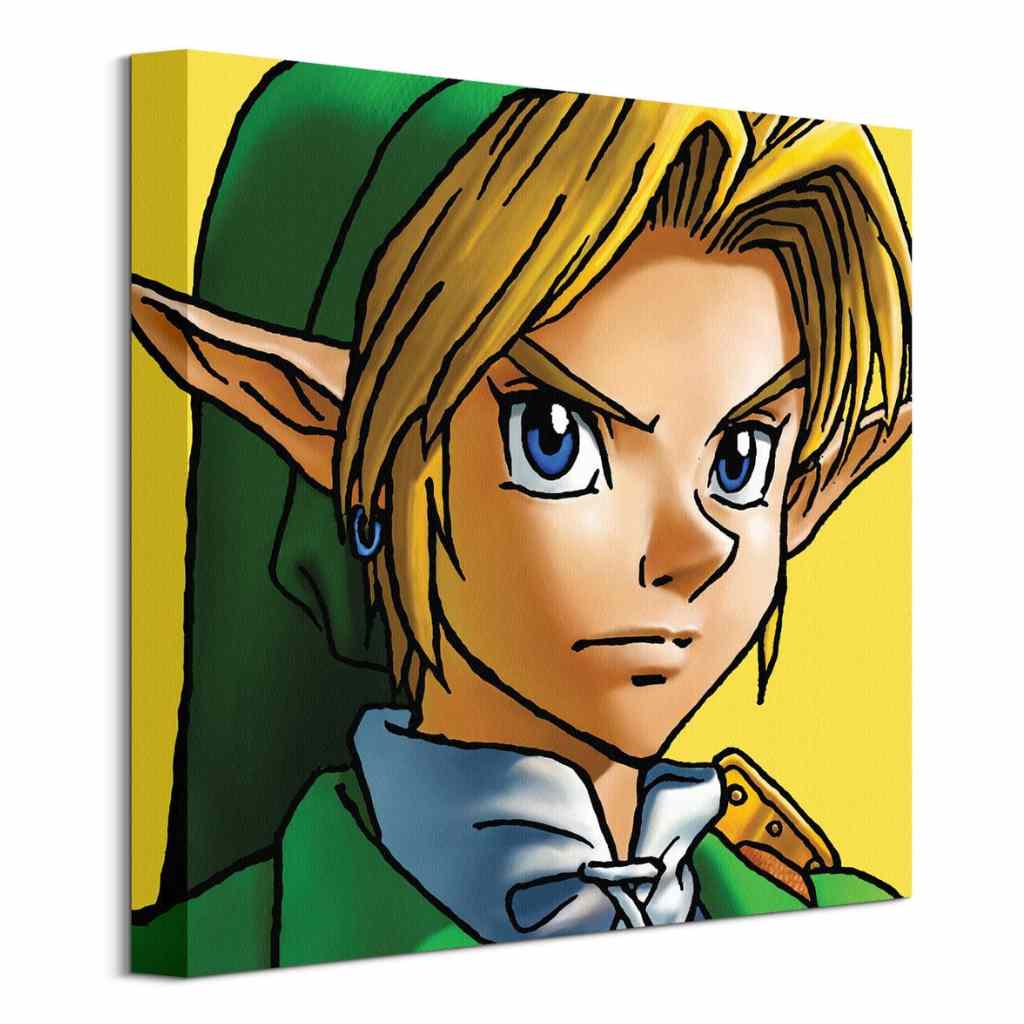 Pyramid - The Legend Of Zelda - Link 40X40 Frame