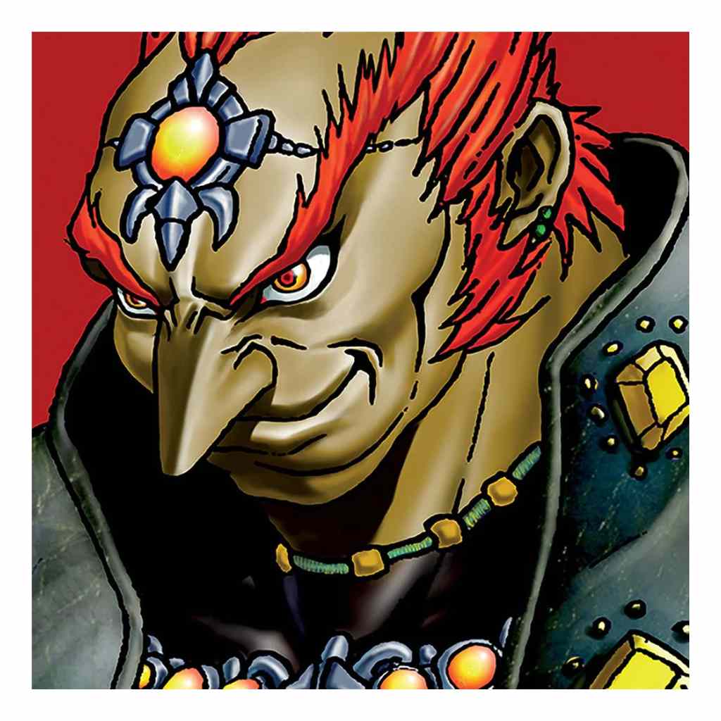 Pyramid - The Legend Of Zelda - Ganondorf 40X40 Frame