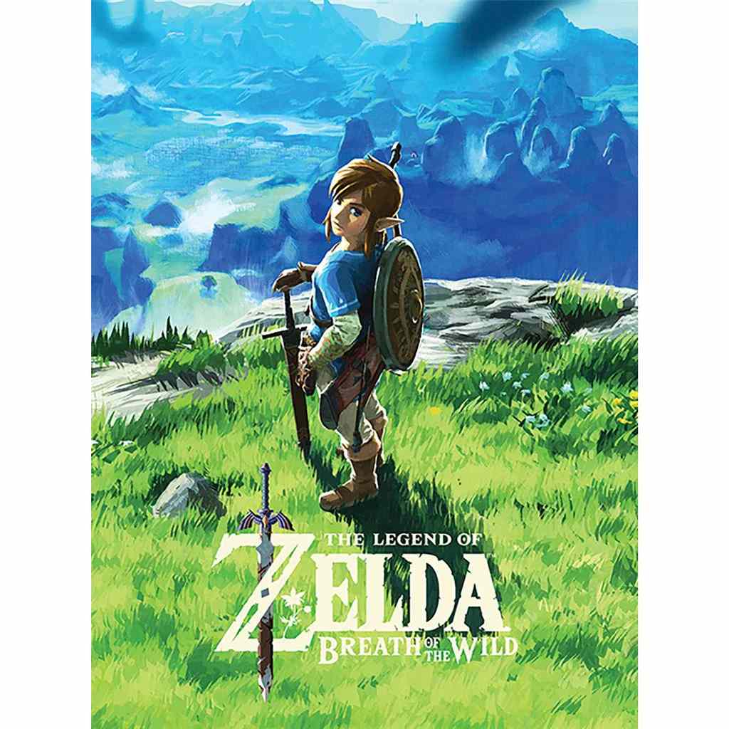 Pyramid - The Legend Of Zelda: Breath Of The Wild - View 60X80 Frame