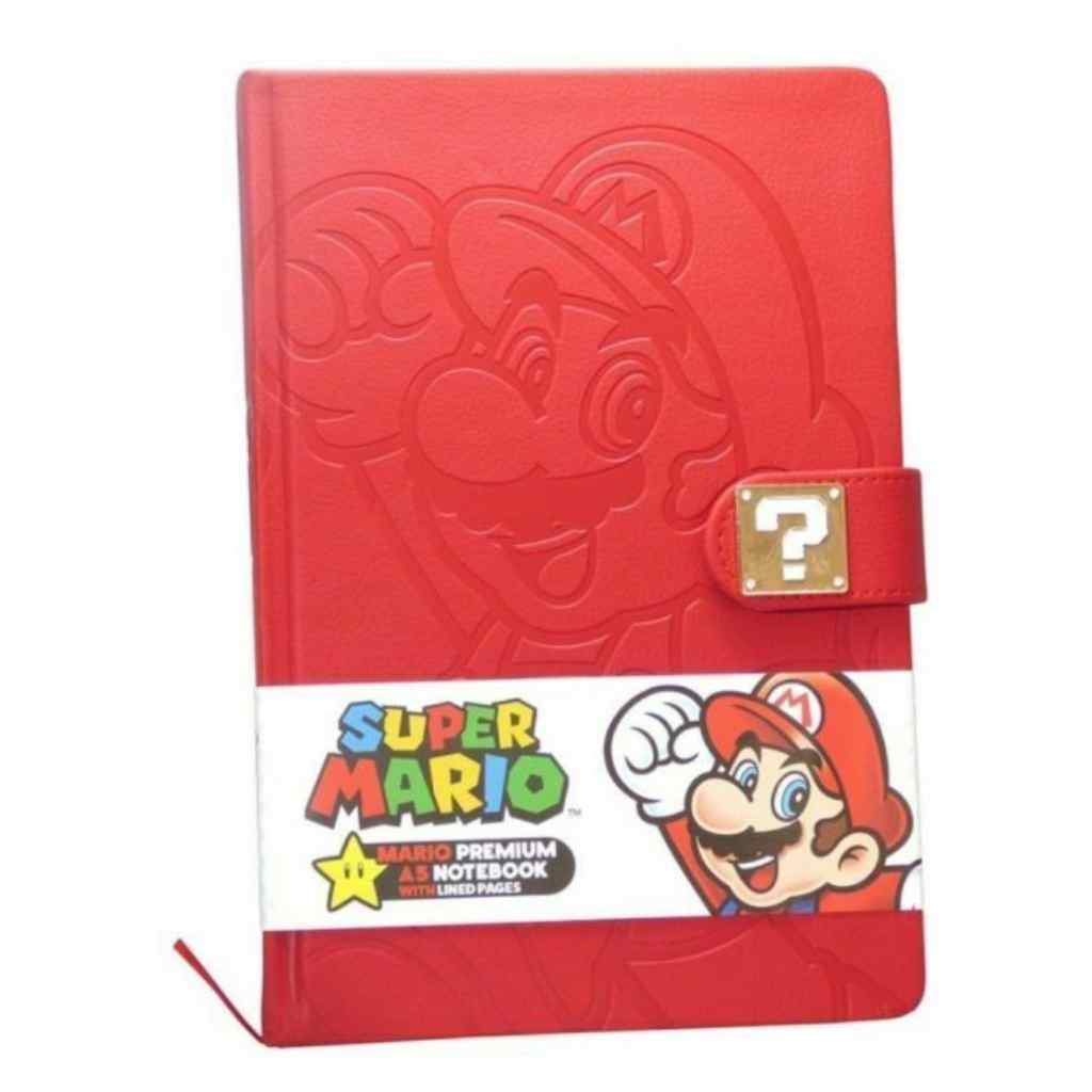 Pyramid - Super Mario - Core Mario A5 Premium Notebook