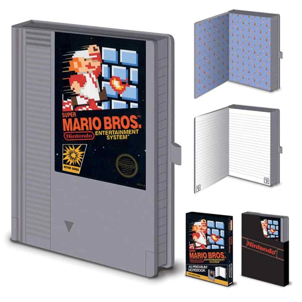 Pyramid - Nintendo - Nes - Super Mario Bros Cartridge Notebook