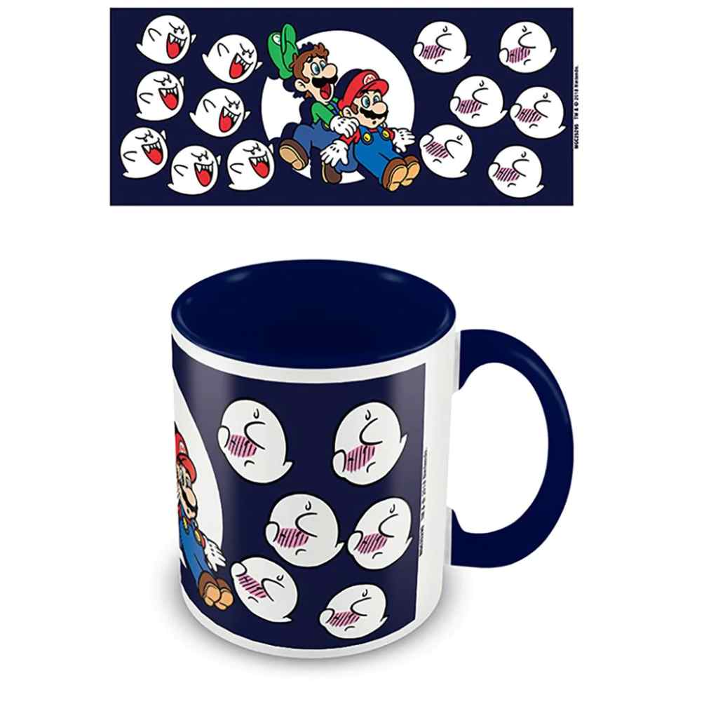 Pyramid - Super Mario - Boos Blue Coloured Inner Mug