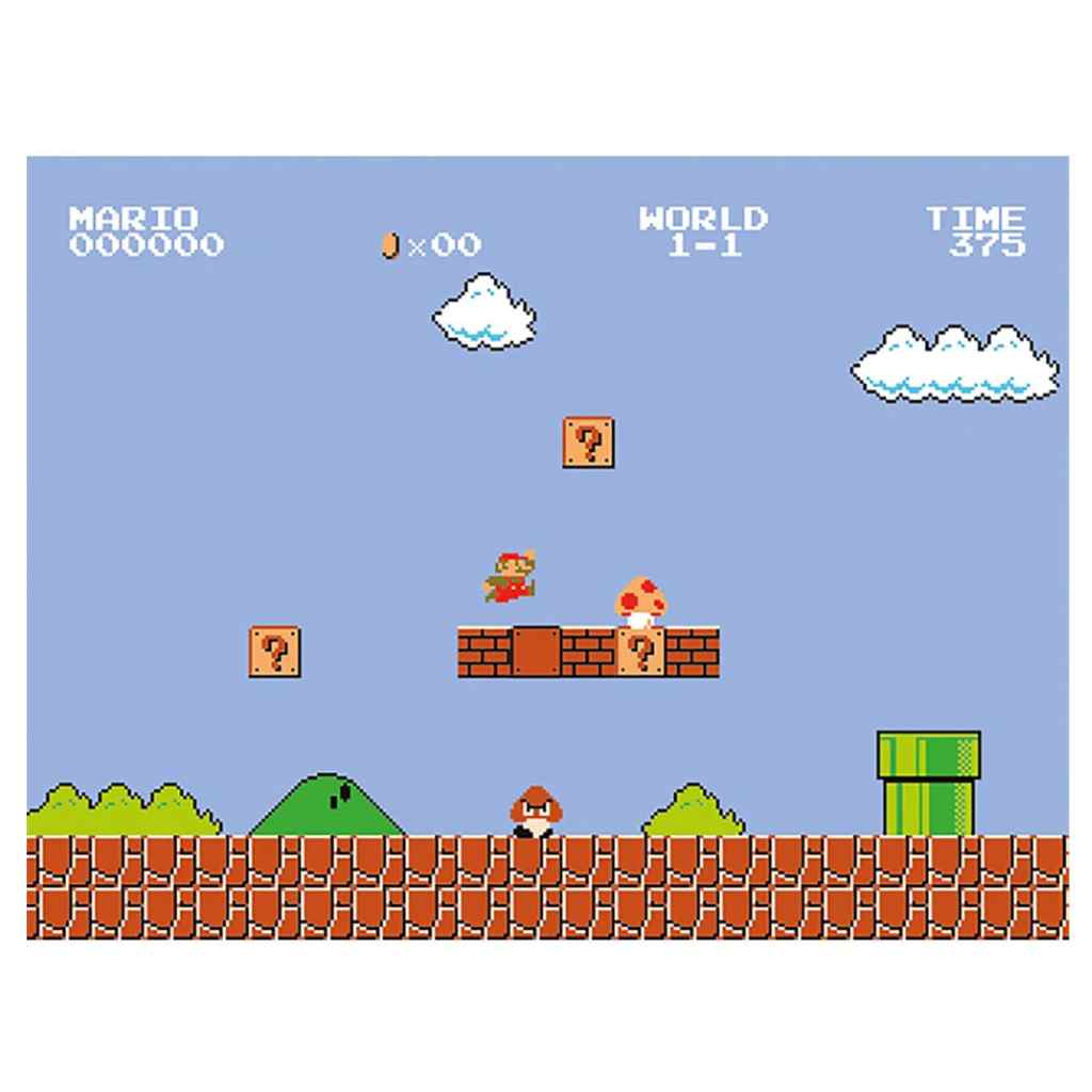 Pyramid - Super Mario Bros. -1-1 - 30X40 Frame