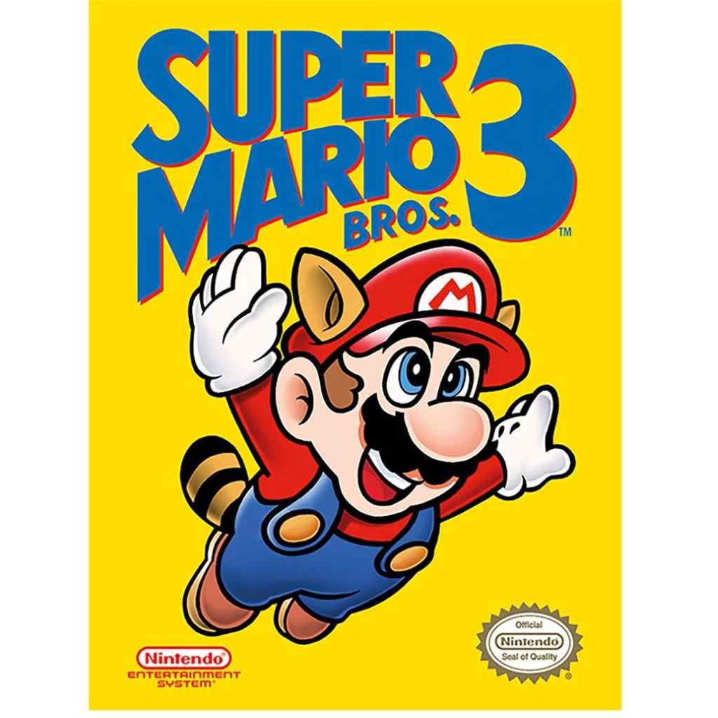 Pyramid - Super Mario Bros. 3 -Nes Cover - 30X40 Frame